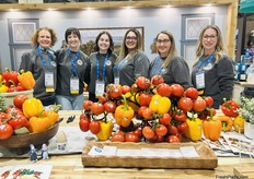 L-R: Anna De Paoli, Teanna Church, Beth Mulder, Misty Reimer, Shauna Vanderspruit and Brianne Cramer of Big Marble Farms.