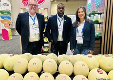 L-R: Mark Sample, Joseph Harrens and Katie Lanzon of Martori Farms.