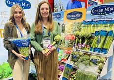 Ocean Mist Farms’ Rebecca Rotter Trebino and Kate Burr.