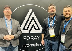 L-R: Aaron Bickell, Albert Pinto and Mike Mastronardi of Foray Enterprises Inc.