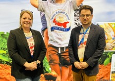 Kendra Mills and Mark Phillips of PEI Potatoes.