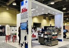 Volm Companies, Inc. had steady traffic at its booth.