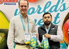 L-R: Nolan York and Ivan Basurto of Mission Produce.