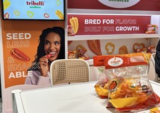 Tribelli® peppers on display at Enza Zaden’s booth.