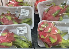 Sizeable white dragon fruit.