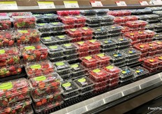 Longo’s recently added “steps” to its fresh berry shelving which has increased sales.