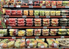 Lots and lots of cut-fruit options–from party trays to snackable cups.