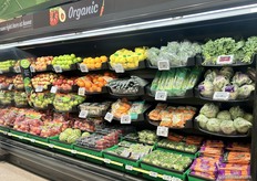 Sobeys recently moved its organic produce to within the same segment of the store to make it more convenient for shoppers.