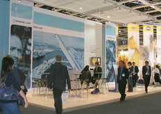 The stand of Maersk Line