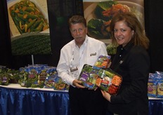 Mann's Sunny Shores Larry Olivio and Lorry Koster (vice President of Marketing)