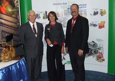 Sorma Group. Packing machinery and materials for the fresh fruit and vegetable industries. Alexander Podruzny (president) Rita Biserni and John Pirrello.