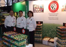 Canada Garlic. Zhang Ben, John Wang en Judy Han.