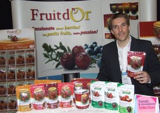 Fruit d'Or . . a leading Canadian cranberry and blueberry processor. . . Simon Dessureault.