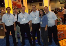 Sunkist Growers..' A sign of good health' John Lemarquand, Rick Harris, Steve McKee, Lance Freeman, Julie DeWolf and Jeff Gaston.
