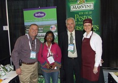 Marvini HebThyme farms. America's nationwide herbsupplier. Ralph Slomivits, Gerard Trudeau and Stefanie Masse