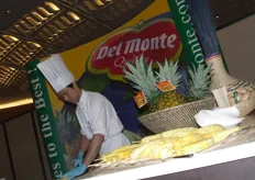Del Monte; the sponsors of the first network break.
