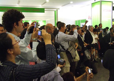 It might be clear that there was no lack of attention during the opening.