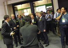 The official team of the Asia congress and exhibition.