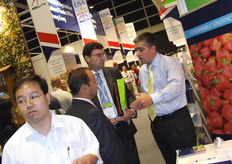 The Daily Fresh team from the Netherlands communicating their many new and inovative ways of logistics.