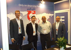 Unifrutti; one of the sponsors of the event, represented by: Stafano Torini, Lorenzo Marconato, Alessandro Cecchinato and Ajay Chopra.