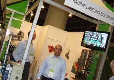 Yaacov Bitton, Director of Hadran; the only Israeli exhibitor.