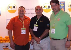 Tony Cassone (Generan Manager Marketing) and his team representing the New-Zealand company JAC Fruit Limited.