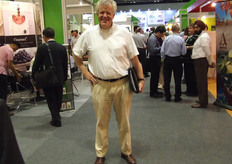 Kees de Jong from the Netherlands representing Quality Fresh International Mushroom Company. A very dedicated man with a worldwide experience in mushrooms.