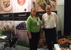 Julia Inestroza (Marketing magager) and Paul Martin (chief Executive) Gourmet USA and Gourmet New Zealand