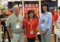 Californian Strawberry representatives. A typical sample of a powerfull cooperation and a collective marketing.