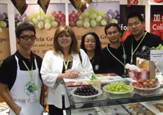 California table Grape Commission. Susan Day (Vice President International Marketing) and her international team.