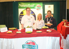 Brendan Foley, Celyne Goulet, A.J. Martinich of NatureSeal