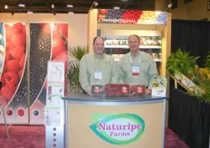 Jim Roberts and Robert Verloop of Naturipe Farms