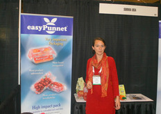 Rita Biserni of Sorma is one of the few European exhibitors at CPMA