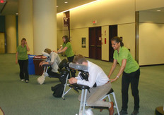 There was the possibility to get a massage