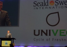 A presenatation by Hein Deprez about Seald Sweet and the Univeg Group