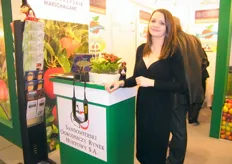 Ms. Karolina Jasinska of Marketing and Export Dept., Sandomierz Fruit, Poland