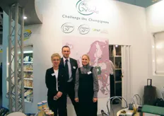 Ms. Ewa Michalak (left), Commercial Director; Mr. Jos Reijnen and Ms. Jhonk Mazur of Okechamp, Poland