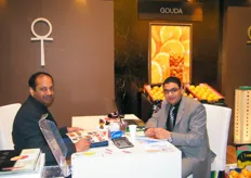 Mr. Hany Gouda (right) with a client- Gouda Company, Egypt