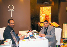 Mr. Hany Gouda (right) with a client- Gouda Company, Egypt