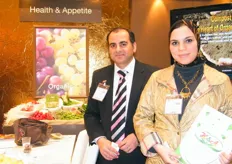 Ms. Heba Osama El Din, Chairman of Health and Appetite (Egypt) with a colleague