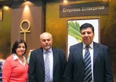 Mrs. Yvonne Bishay, Mr. Medhat Hanna (Chairman) and Mr. Atef Zakaria (General Manager) of Empress Enterprise