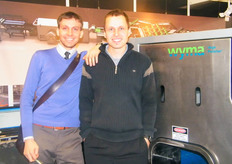 Dr. Pavel Maly - Territory Manager for Germany; Austria and Eastern Europe of WYMA with Mr. Sefrna