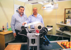 Mr. Arie Meshulam (left), Sales Manager and Mr. Yaacov Bitton, Director of Hadran Advanced Labeling Solutions