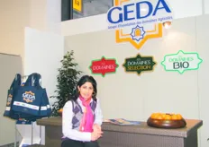 "Ms. Lina Benhamdan, "Chargee de Projets" for GEDA under EUCLEAD"