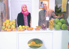 Mr. Lahoussine Kanane, Manager and Mrs. Najia Kanane of Tiwiza Exotic, Morocco