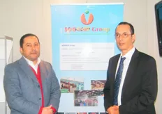Mr. Abdesslai (left) with Mr. Abourraja Mustapha of Sogecap Group- Morocco