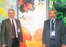 Mr. Ahmet Hasturk (left) and Mr. Kazim Ongen- Director of Legnar Import- Export Ltd., Turkey