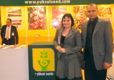Ms. Gulder Bilda and Mr. Hasan Yuksel of Yuksel Seed, Turkey