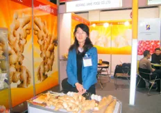 Ms. Olivia Guo, Manager of Export Dept., Weifang Jiafu Import and Export- China