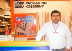Mr. Onur Canturk, Import and Export Manager of Lider Packaging, Turkey